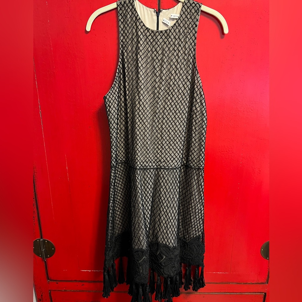 ✨ Alice + Olivia stunning beaded dress - size 4